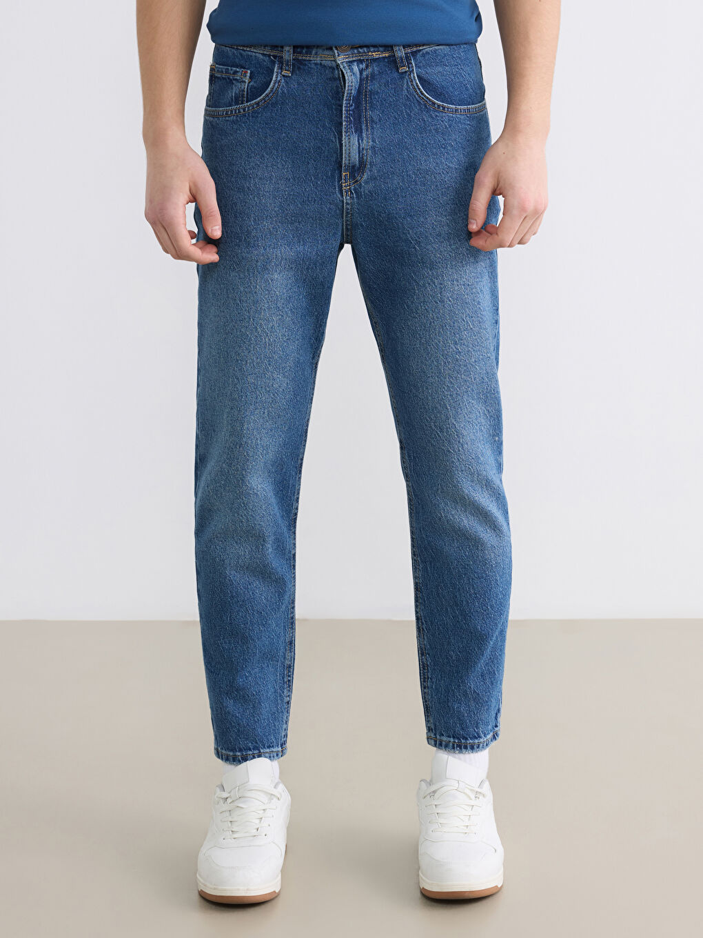 İndigo 710 Loose Fit Erkek Jean Pantolon-1