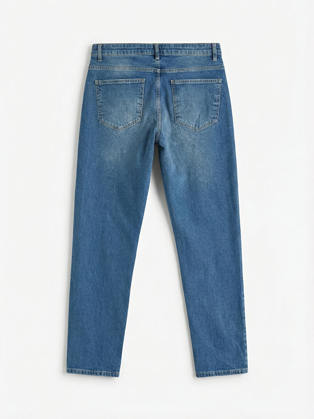 Yeşil 710 Loose Fit Erkek Jean Pantolon-1