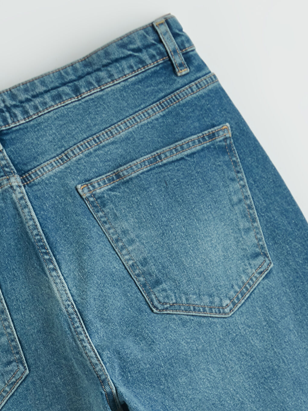 Yeşil 710 Loose Fit Erkek Jean Pantolon-7