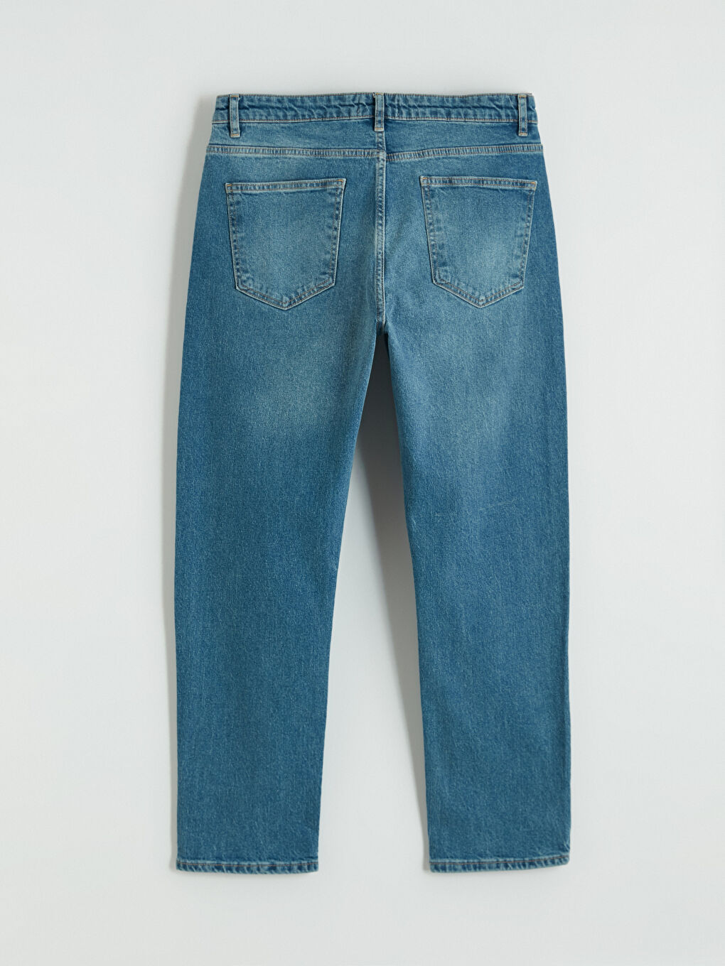 Yeşil 710 Loose Fit Erkek Jean Pantolon-8