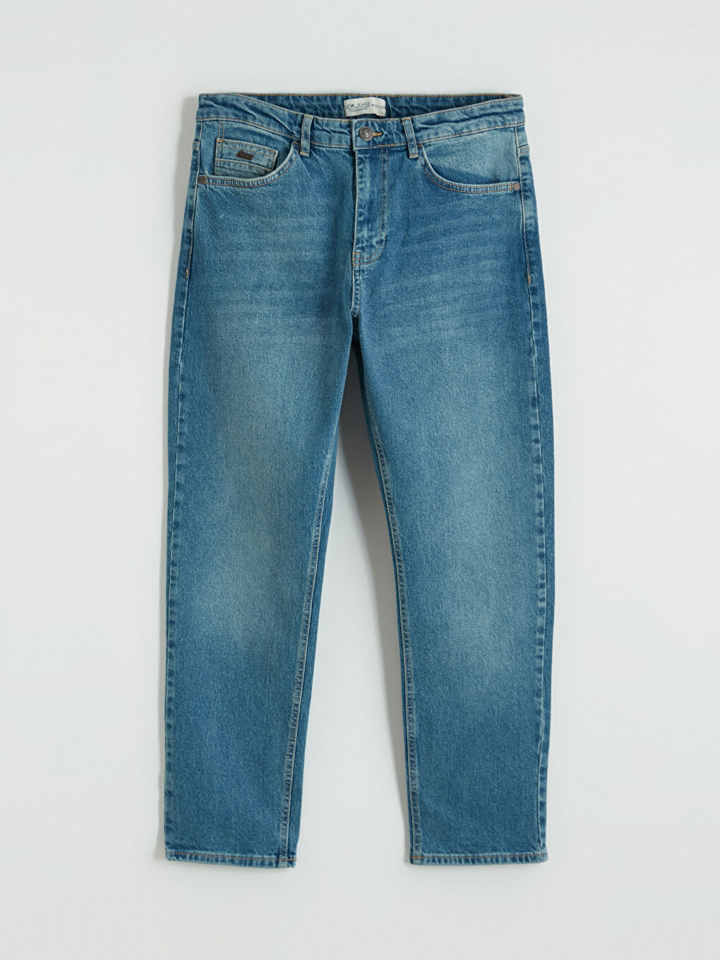 Yeşil 710 Loose Fit Erkek Jean Pantolon-5