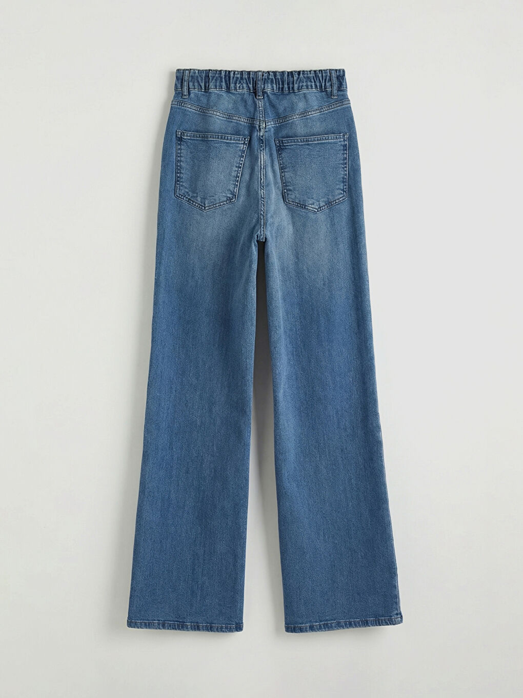 Wideleg Women's Jean Pants-5