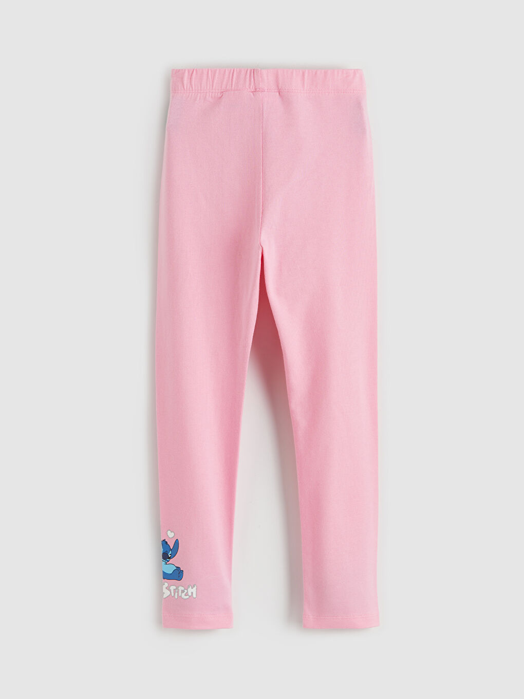 Stitch and Angel Printed Girl's T-Shirt and Leggings-4