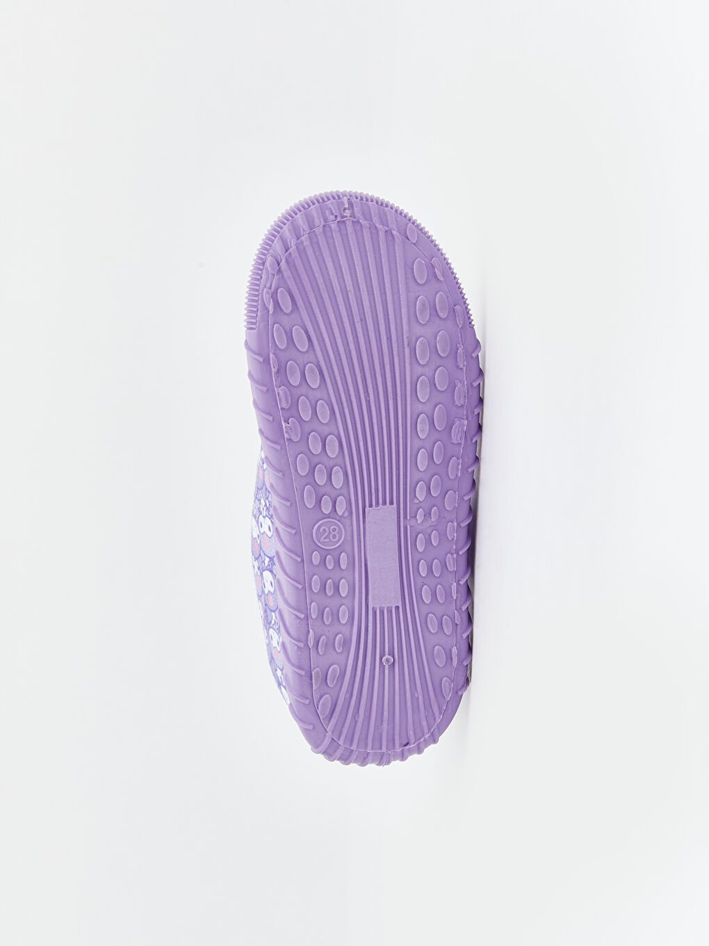 Lila Kuromi Baskılı Kız Bebek Panduf-3