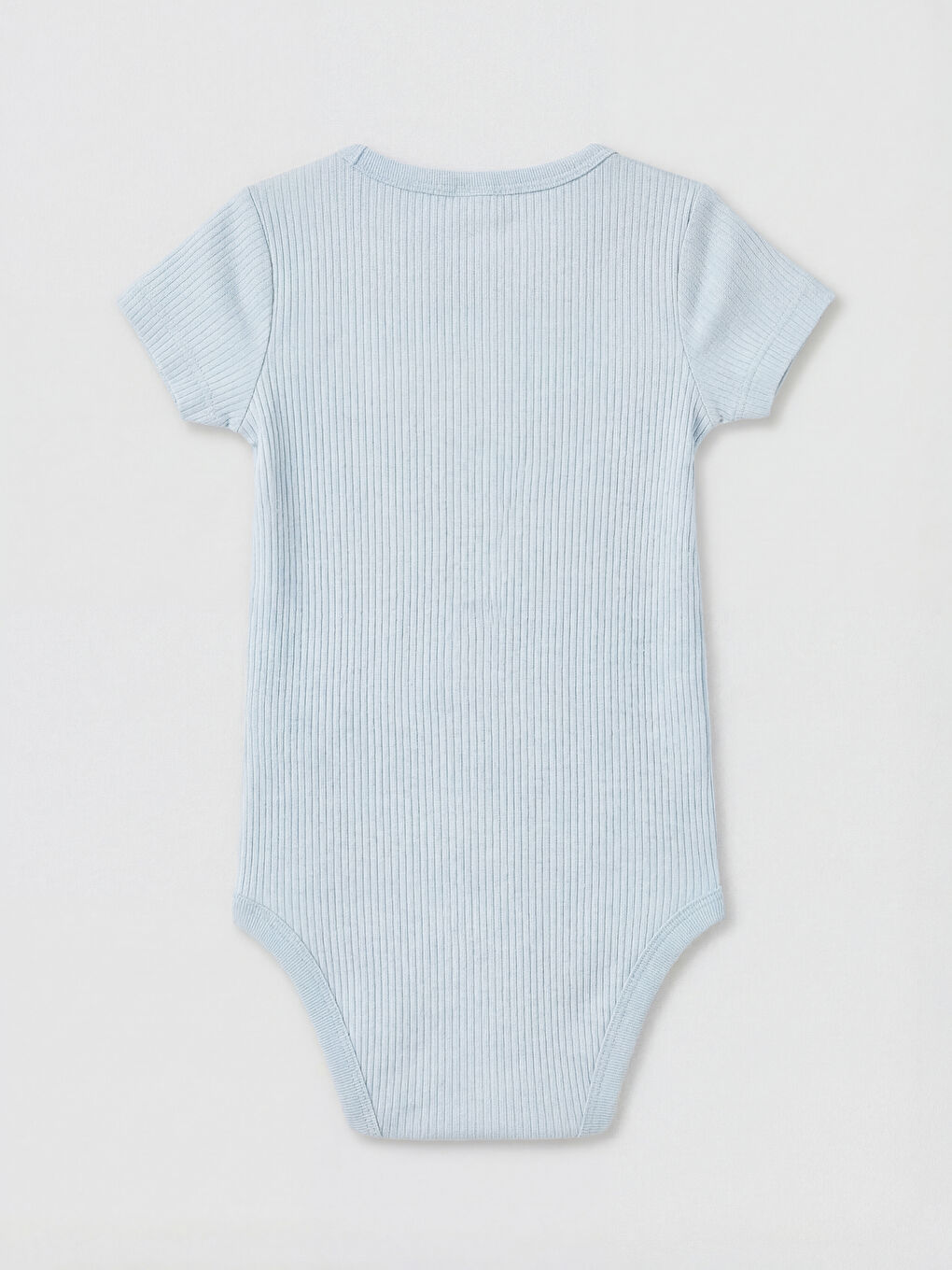 Kahverengi  Bisiklet Yaka Erkek Bebek Çıtçıtlı Body 2'li-4