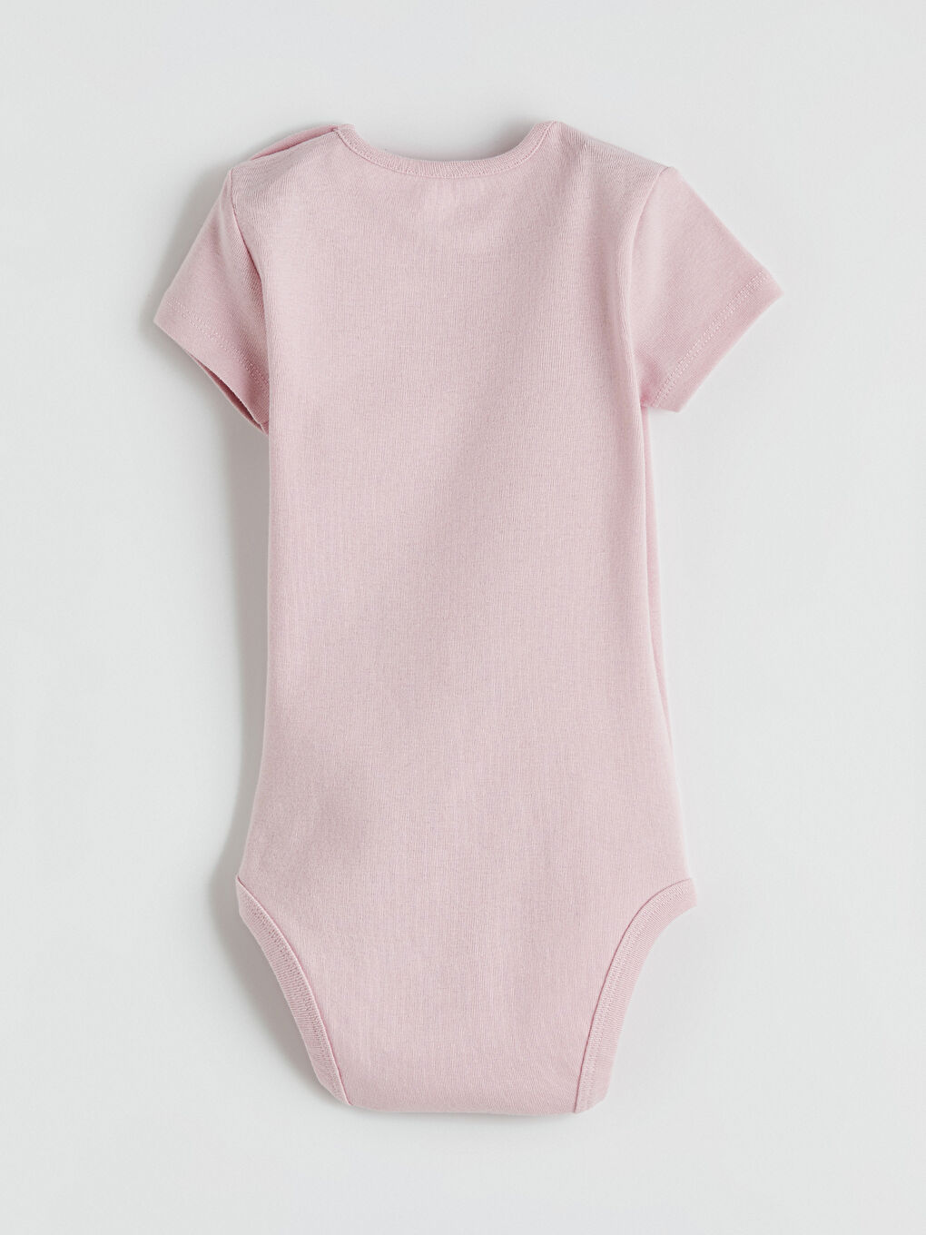 Ekru Tavşan Baskılı Kız Bebek Çıtçıtlı Body 3'lü-9