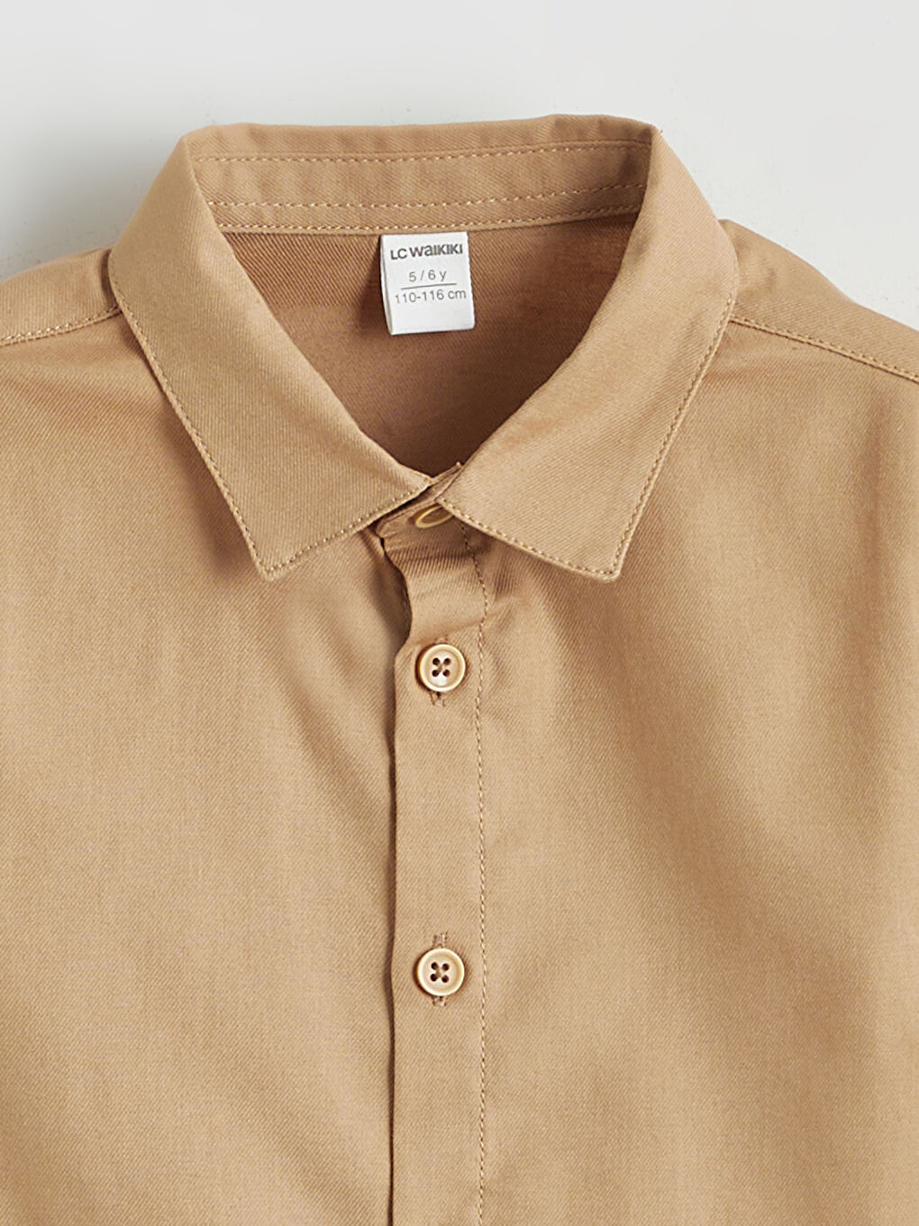 Мальчики Бежевый Рубашка-1