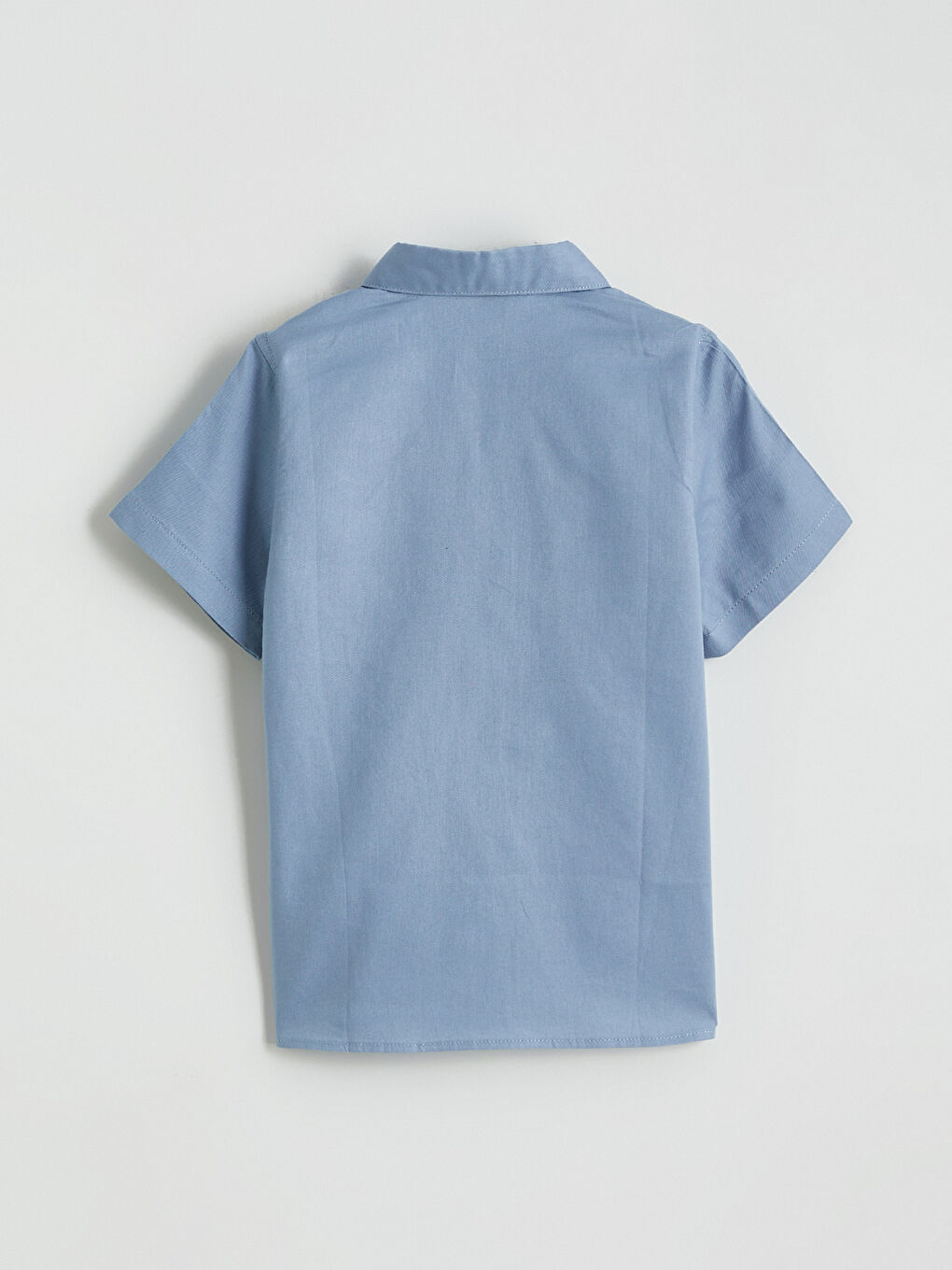 Основная рубашка из габардина для мальчиков-2