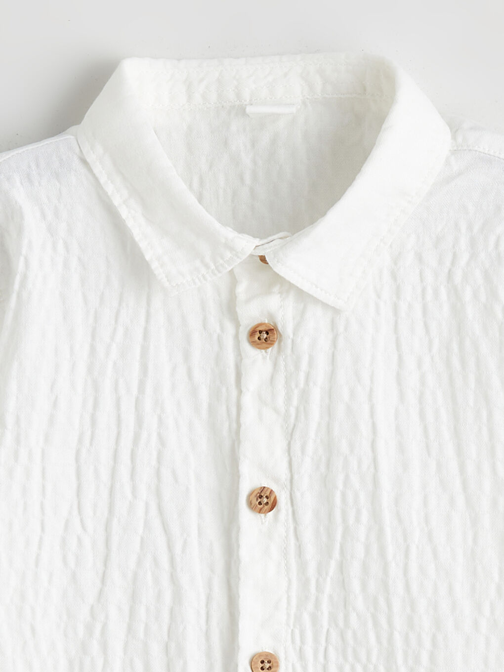 Фактурная рубашка для мальчиков-1