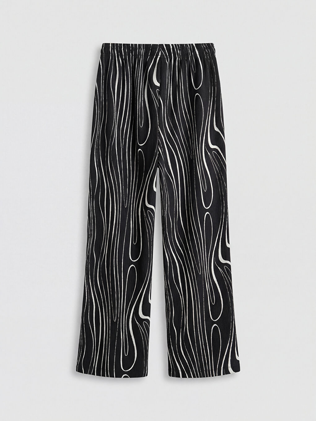 Girl BLACK Trousers-1