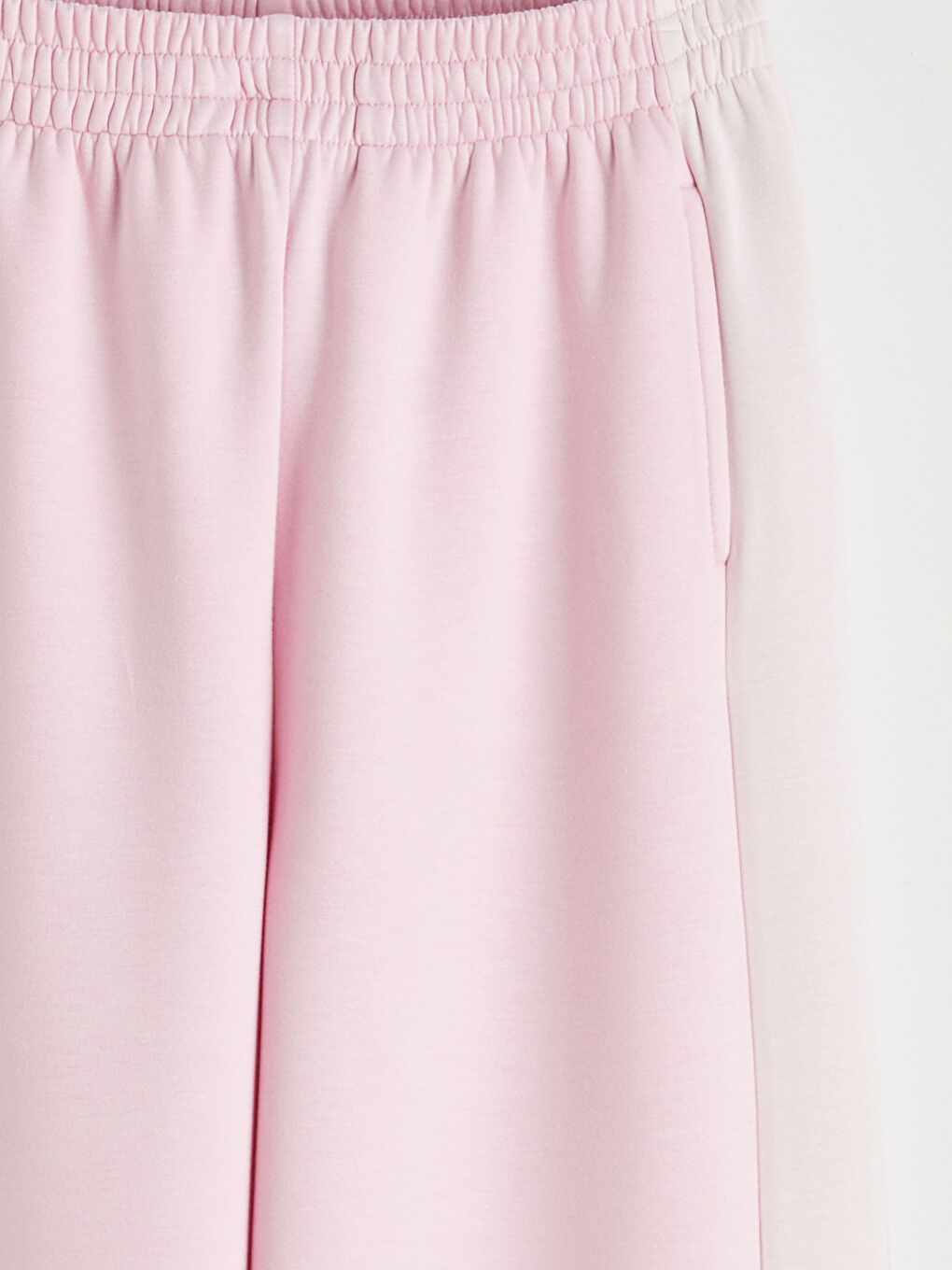 Geniş Paça Kız Çocuk Soft Touch Eşofman Altı-2