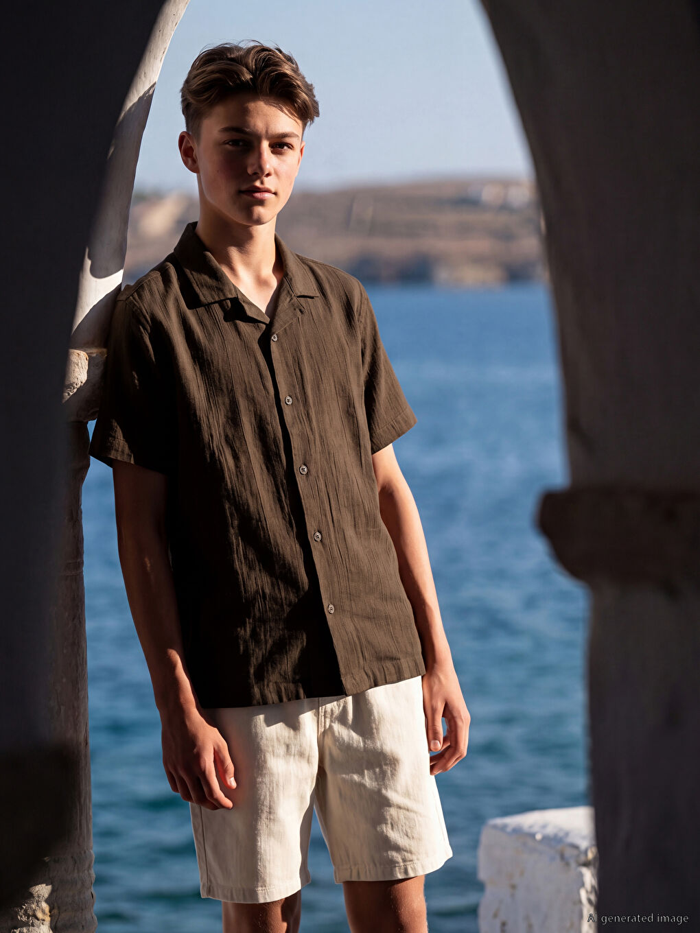 Muslin Boys' Shirt