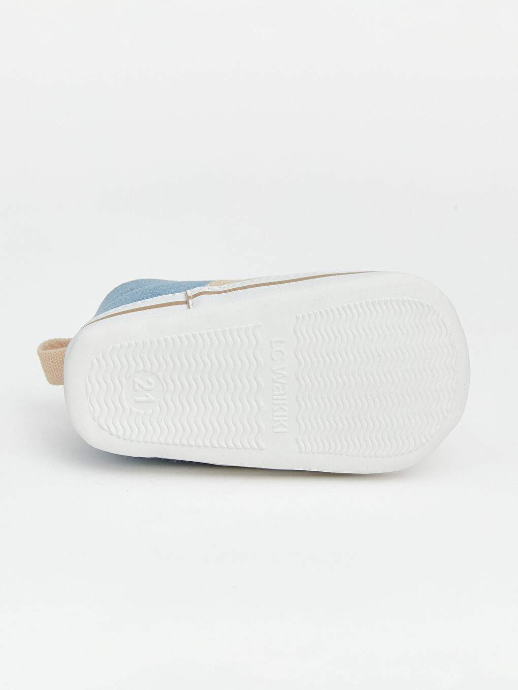 Mavi Bağcıklı Erkek Bebek İlk Adım Ayakkabısı-3