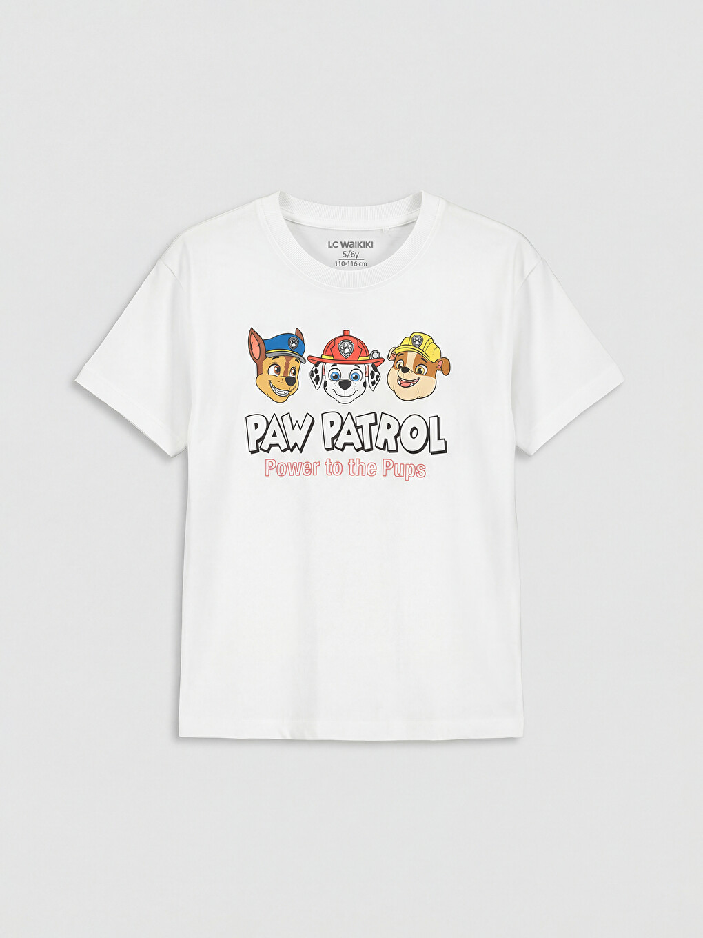 Paw Patrol Printed Boys' T-shirt And Shorts-1