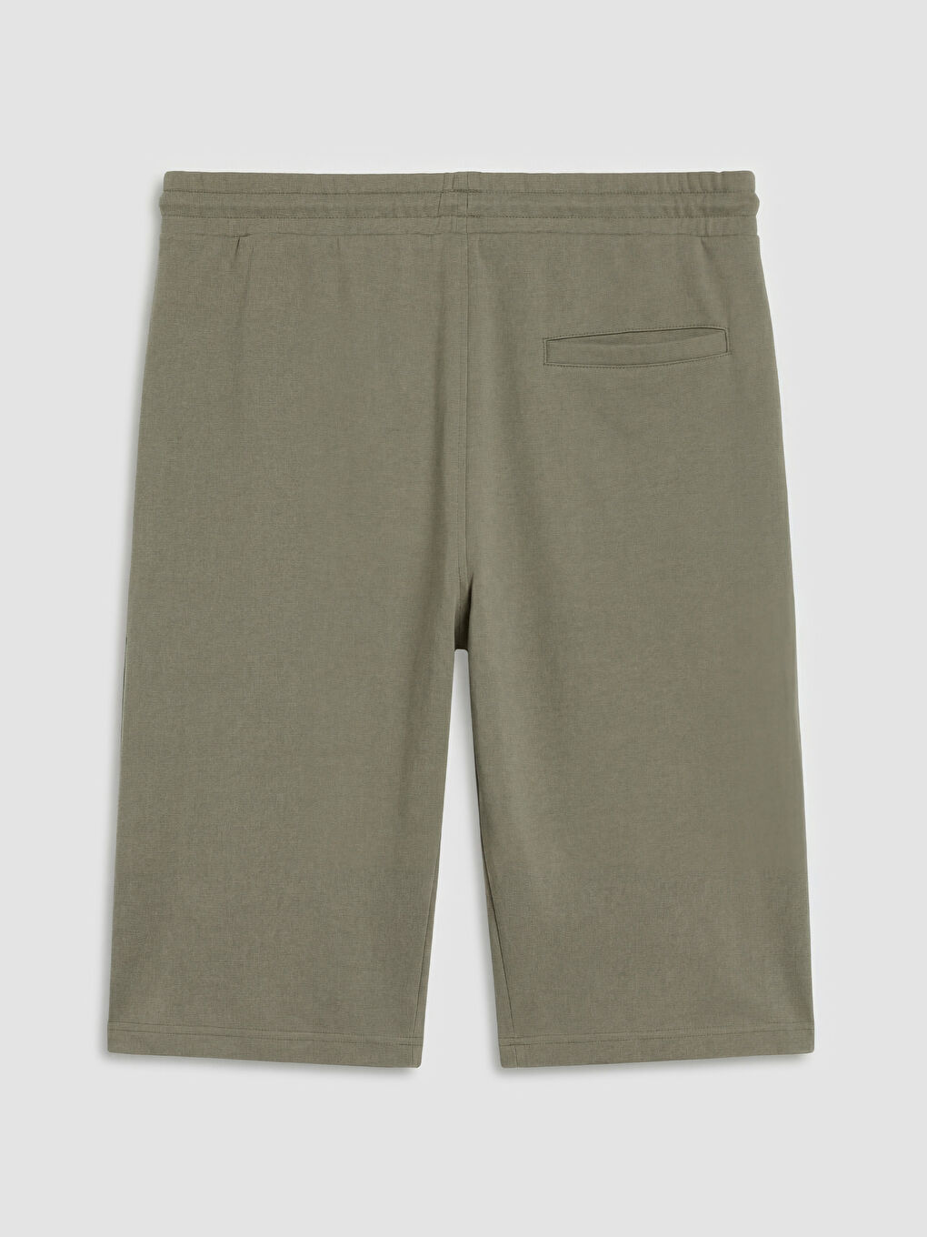 Haki Standart Kalıp Erkek Roller Şort-1