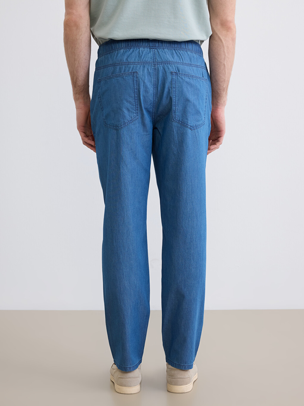Loose Fit Men's Jeans-3