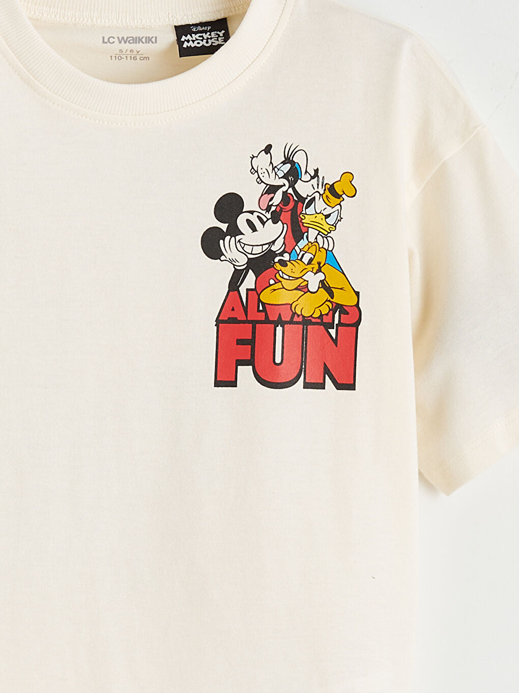 Mickey Mouse Printed Boys' T-Shirt-3