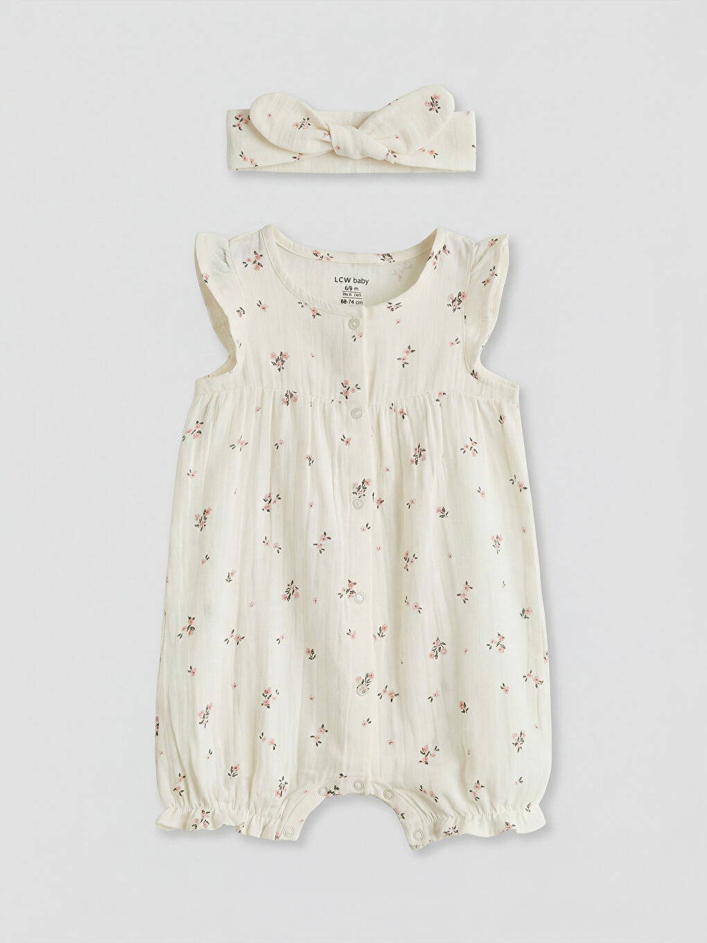 Baby Girl ECRU Jumpsuit