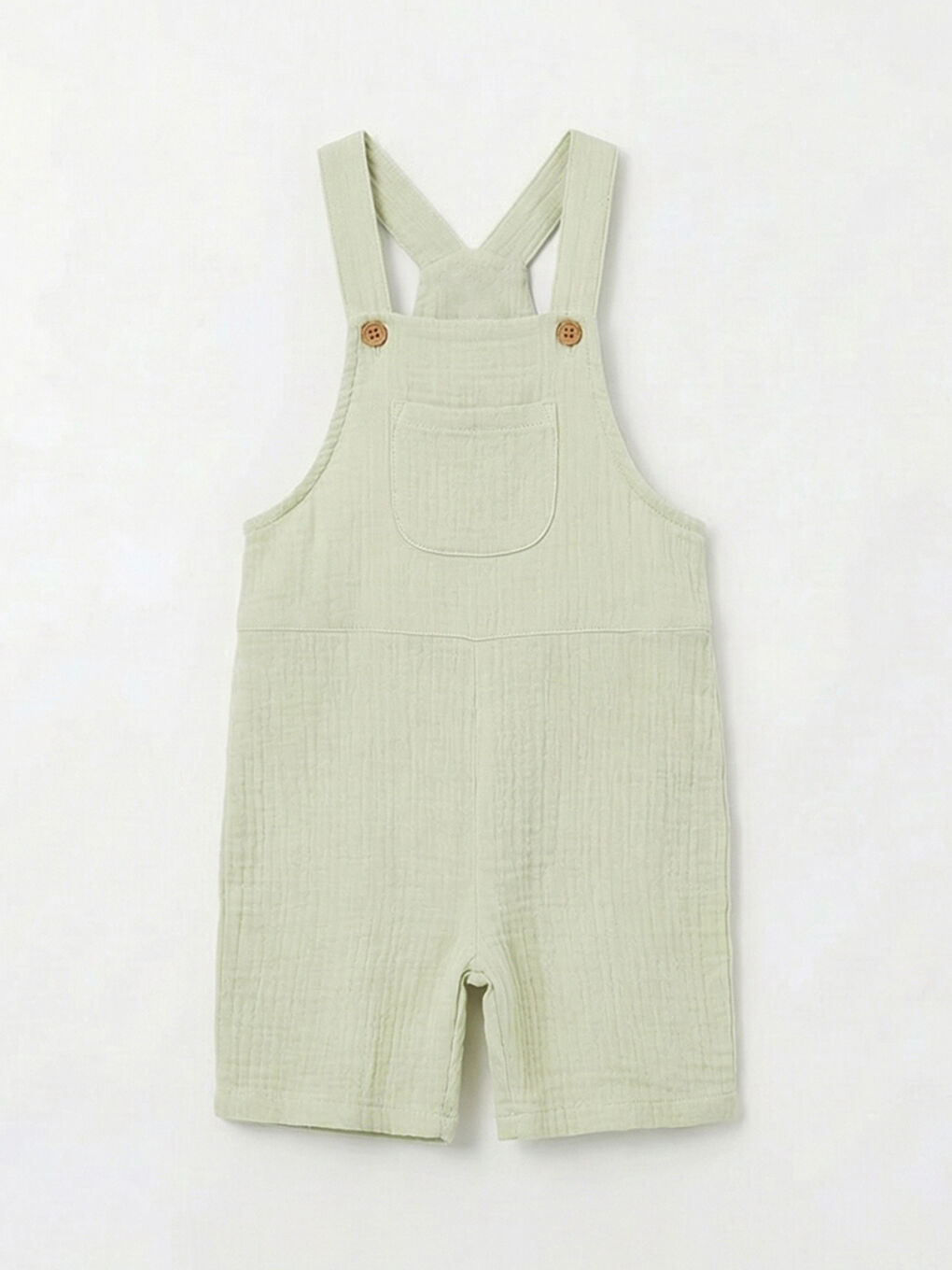 Бебешки дънков гащеризон и тениска за момчета-1