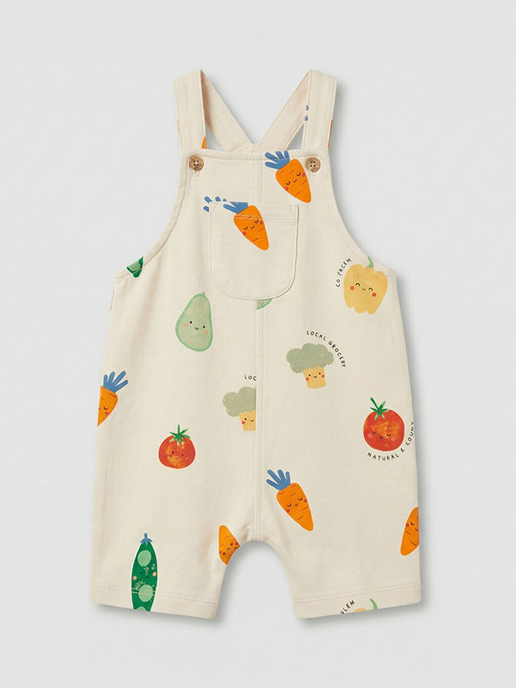 Печатни гащеризони и тениска за бебета момчета-3