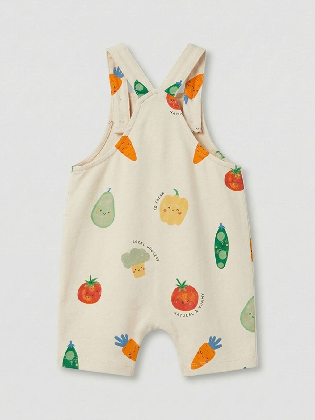 Печатни гащеризони и тениска за бебета момчета-4