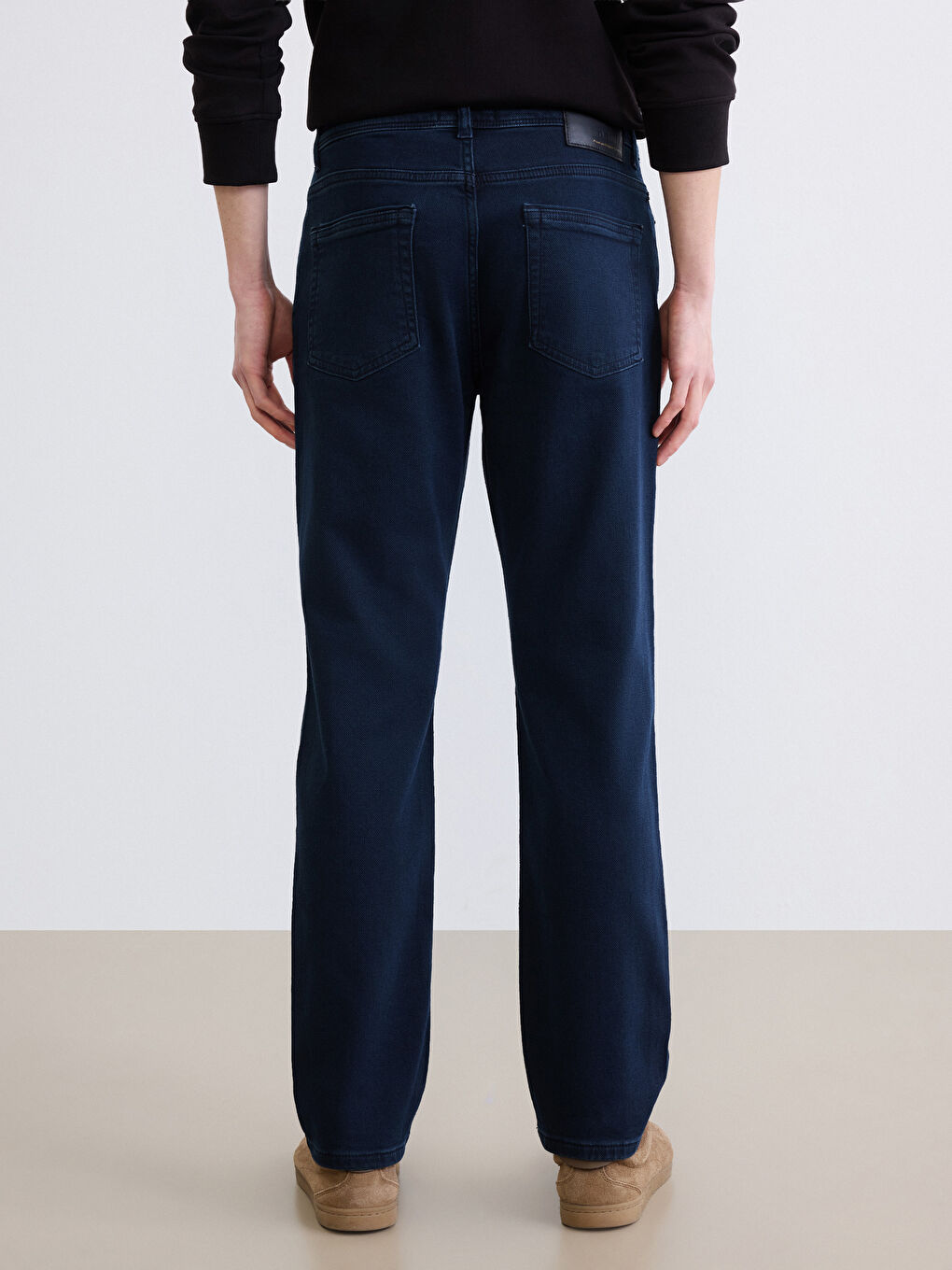 بنطلون جينز رجالي بقصة عادية 779-5