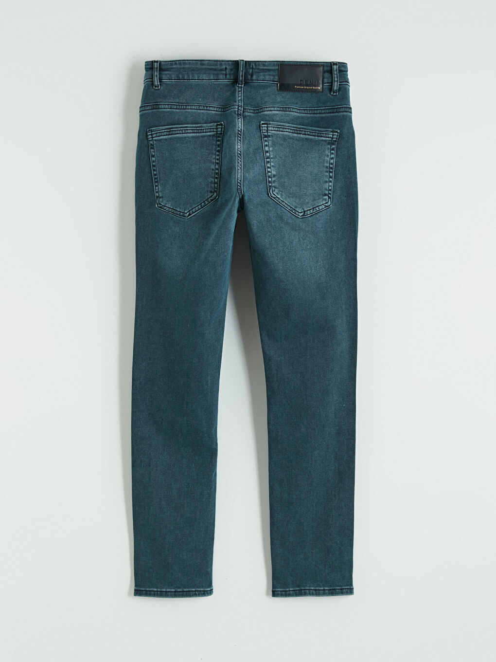 Yeşil 750 Slim Fit Erkek Jean Pantolon-6