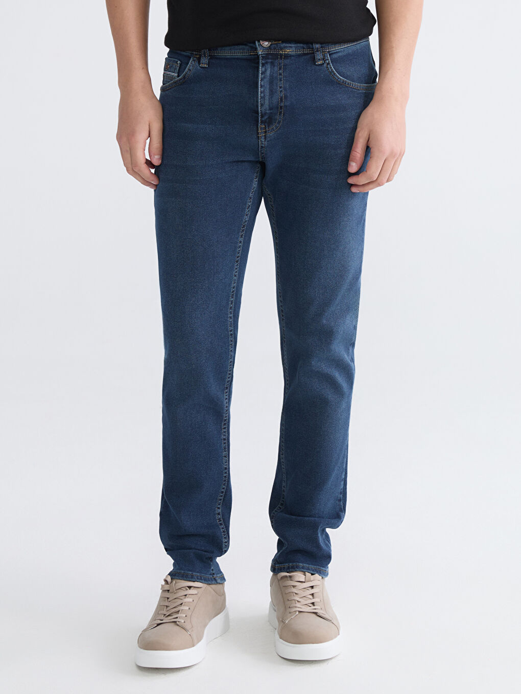 İndigo 750 Slim Fit Erkek Jean Pantolon-1