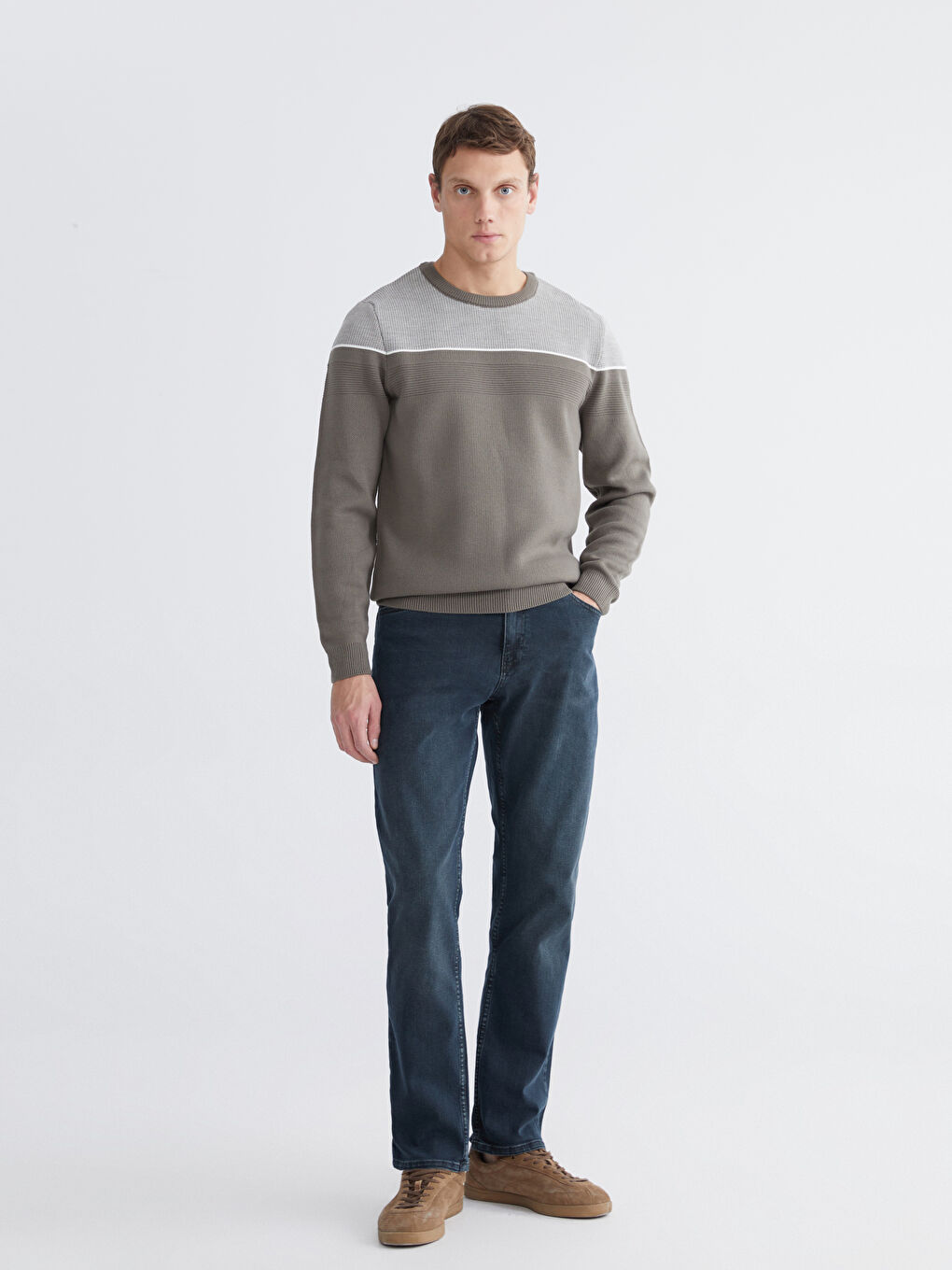 Yeşil 779 Regular Fit Erkek Jean Pantolon