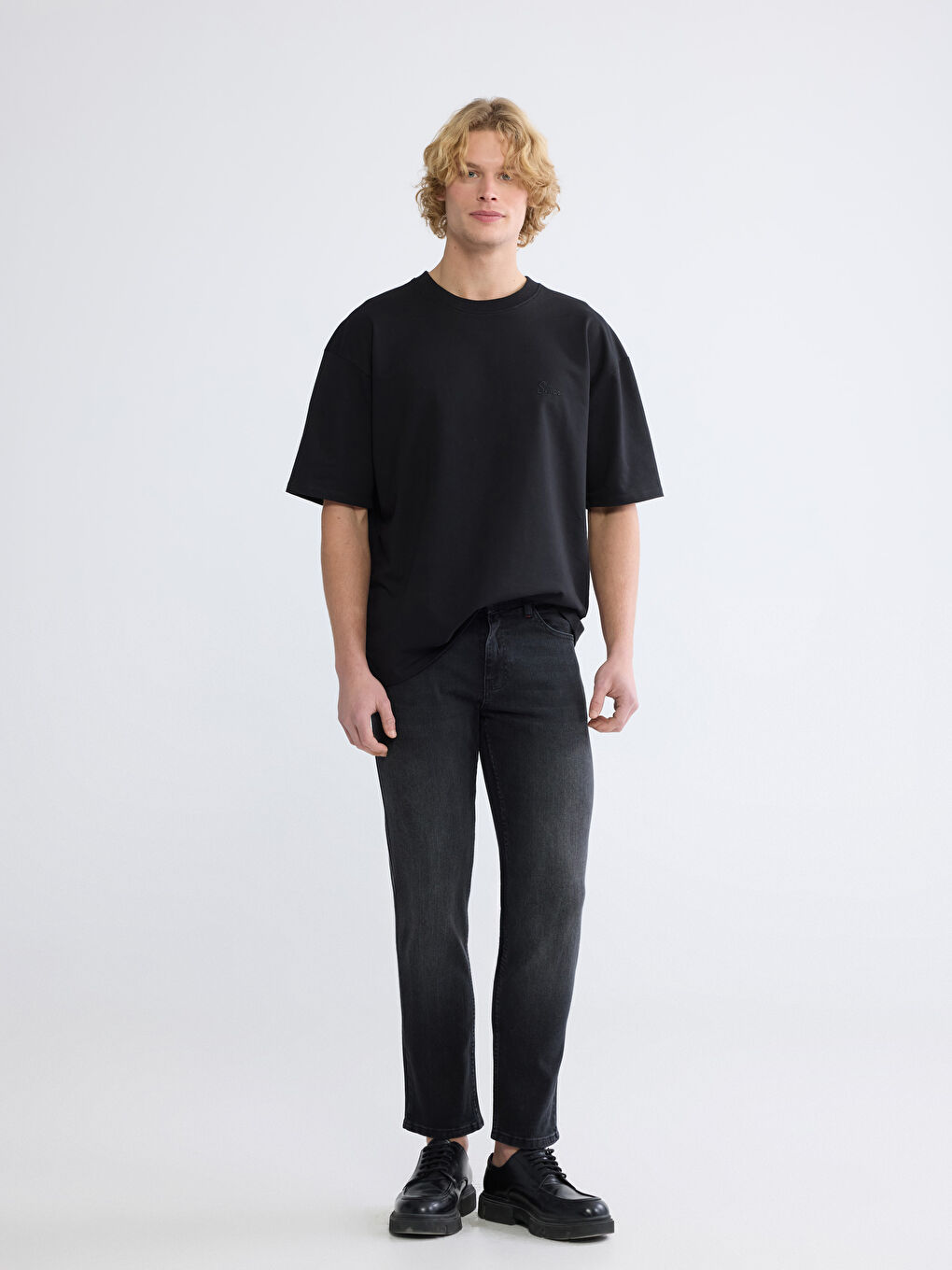 Siyah 779 Regular Fit Erkek Jean Pantolon