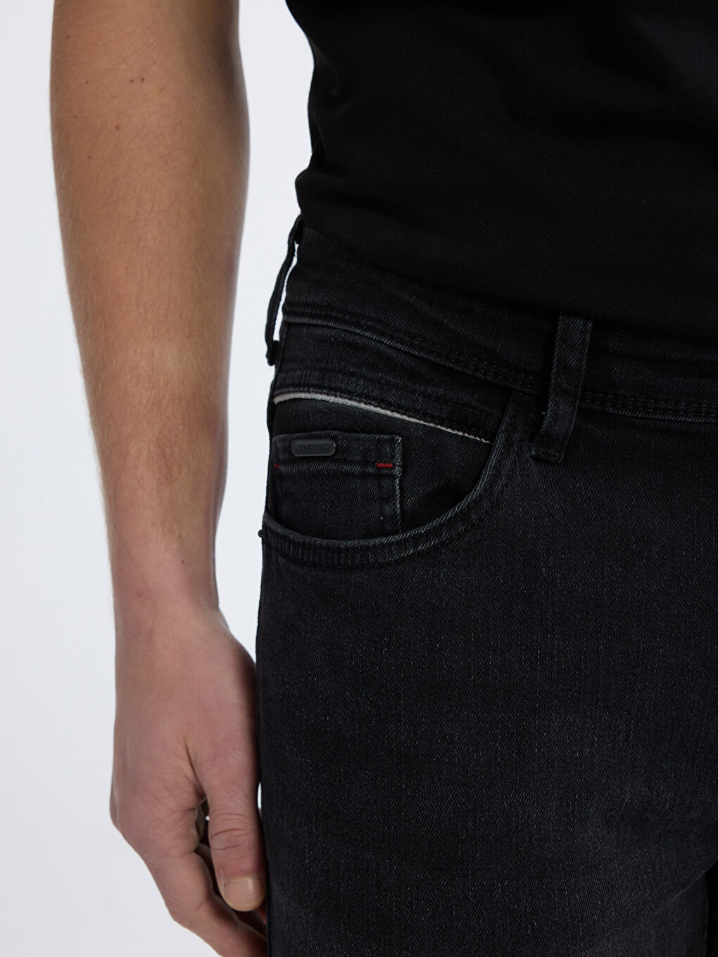 Siyah 779 Regular Fit Erkek Jean Pantolon-2