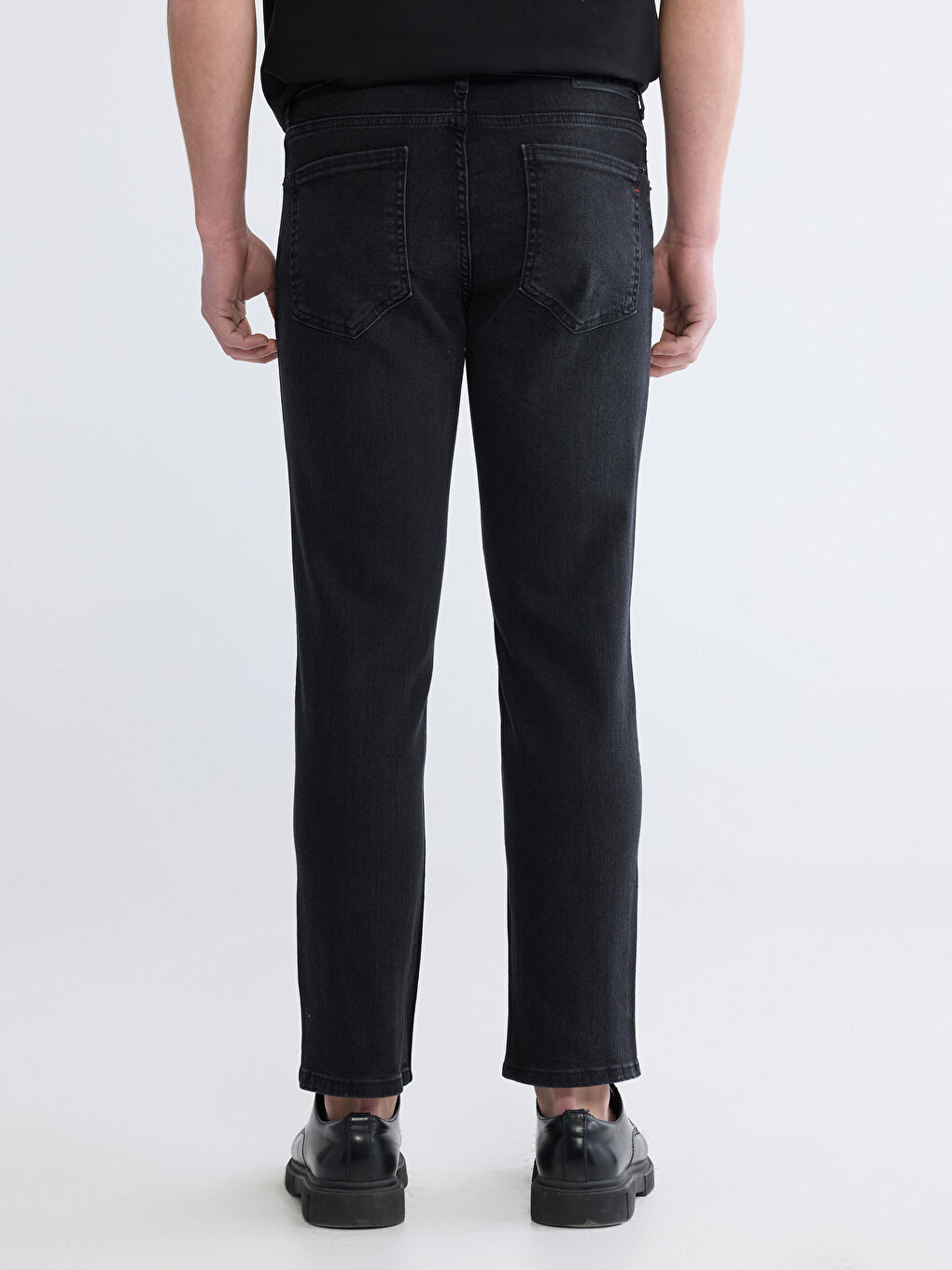 Siyah 779 Regular Fit Erkek Jean Pantolon-3