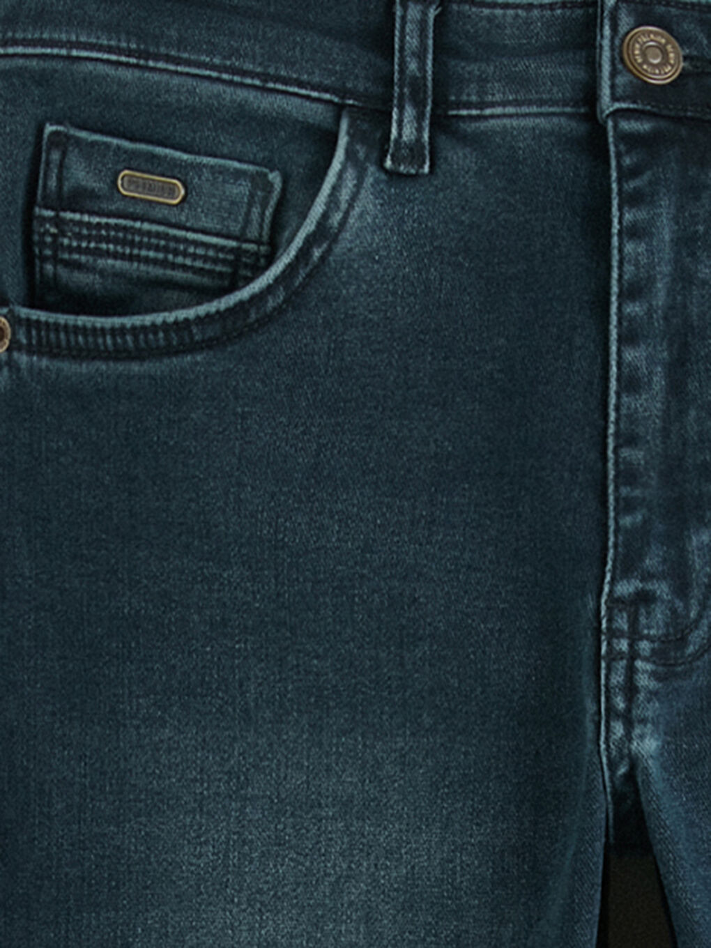 Yeşil 779 Regular Fit Erkek Jean Pantolon-2