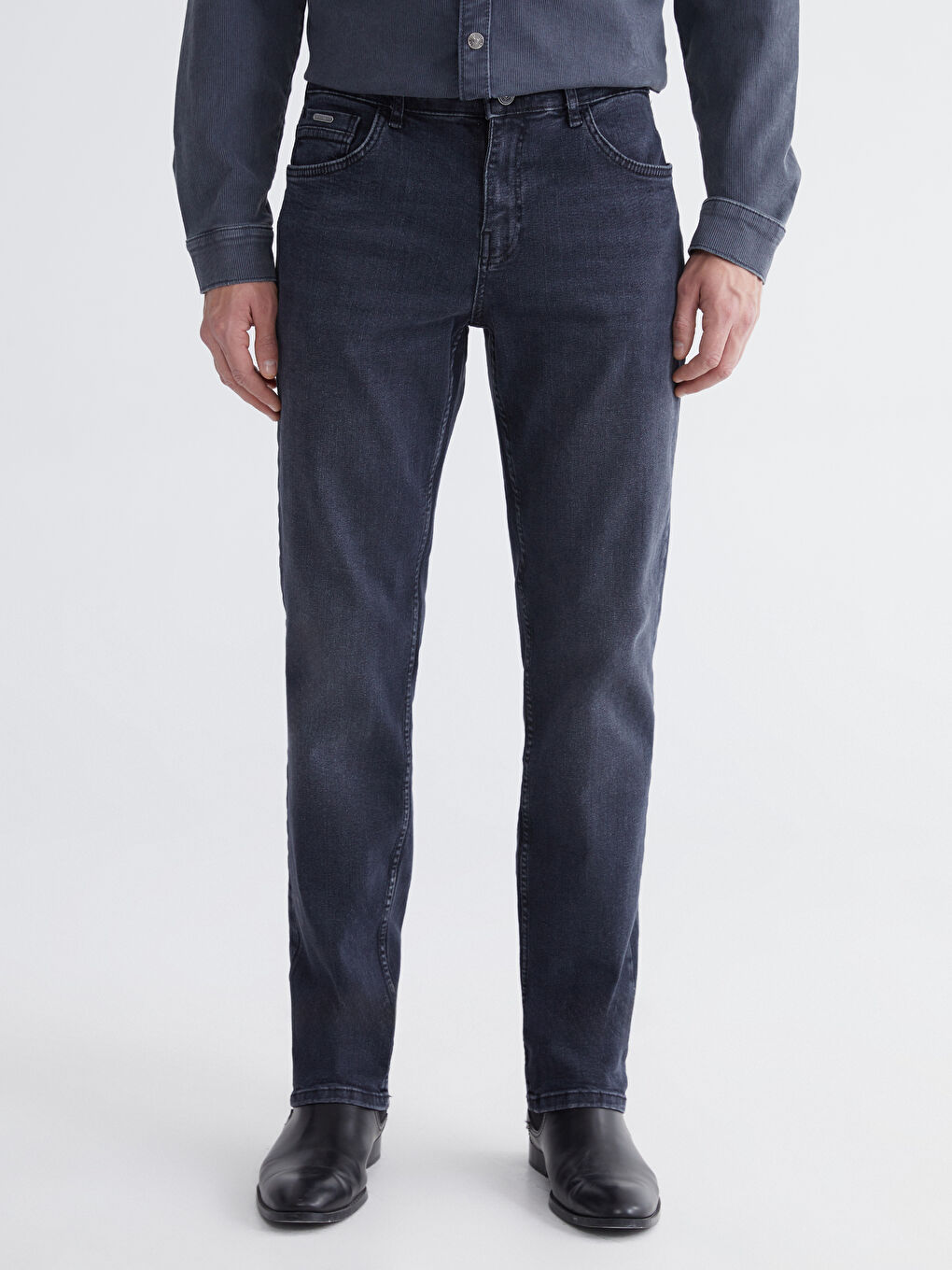 Antrasit 779 Regular Fit Erkek Jean Pantolon-1