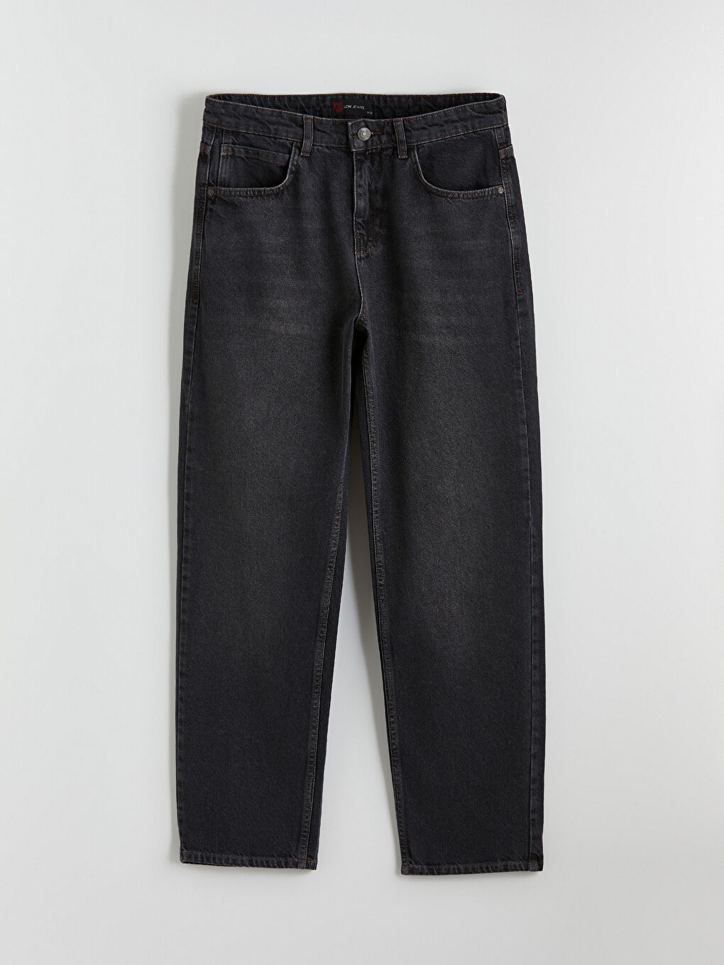 Antrasit 745 Baggy Fit Erkek Jean Pantolon-4