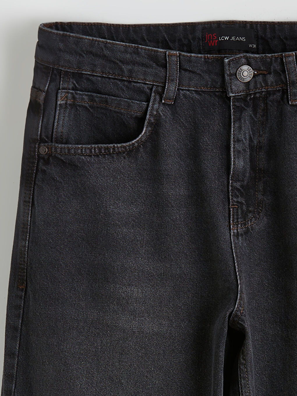 Antrasit 745 Baggy Fit Erkek Jean Pantolon-6