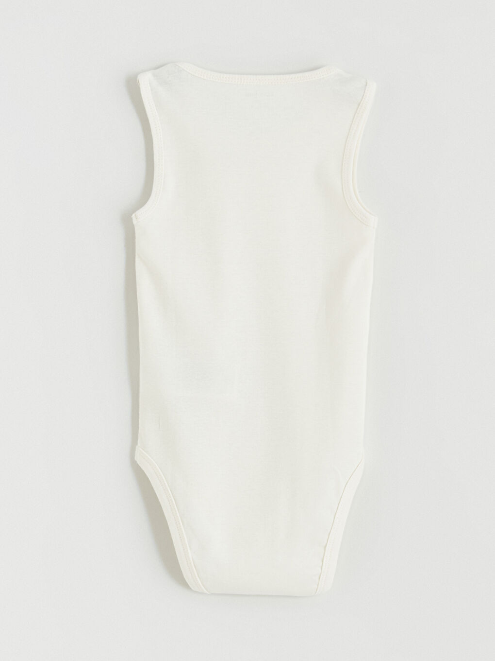 بدلة جسم أولاد رضع بياقة دائرية مع كباسين - ٣ قطع-3