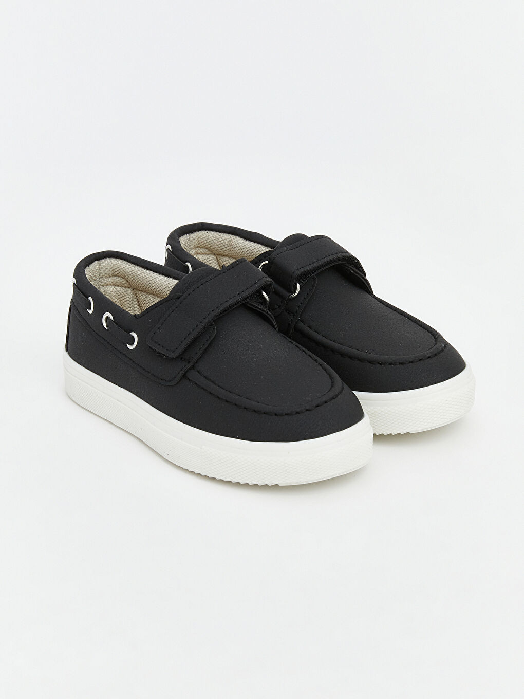 Siyah Süet Görünümlü Erkek Bebek Klasik Ayakkabı