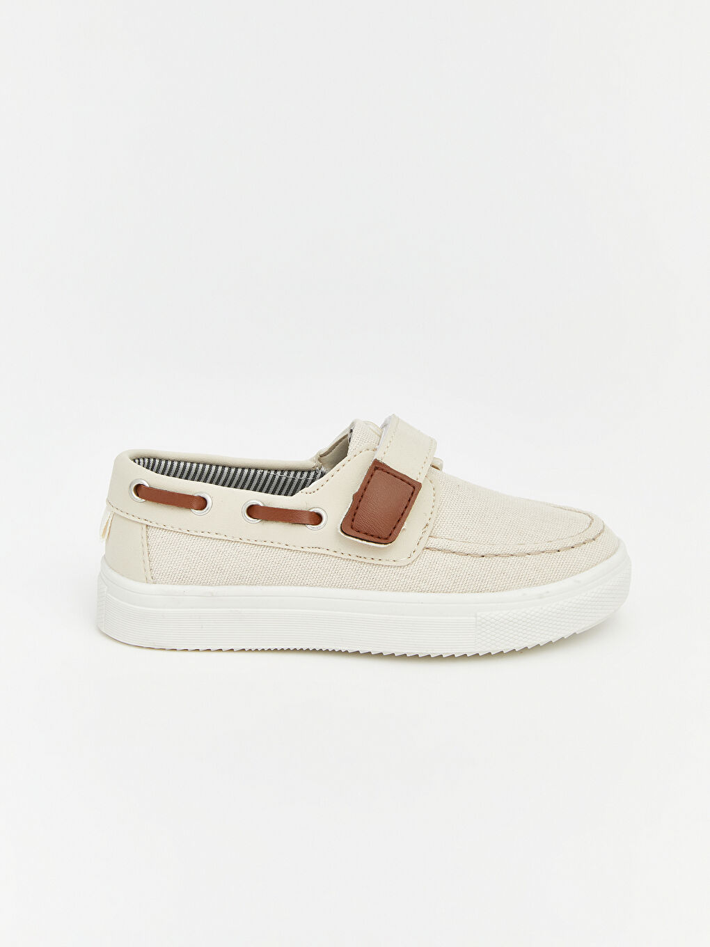 Bej Süet Görünümlü Erkek Bebek Klasik Ayakkabı-1