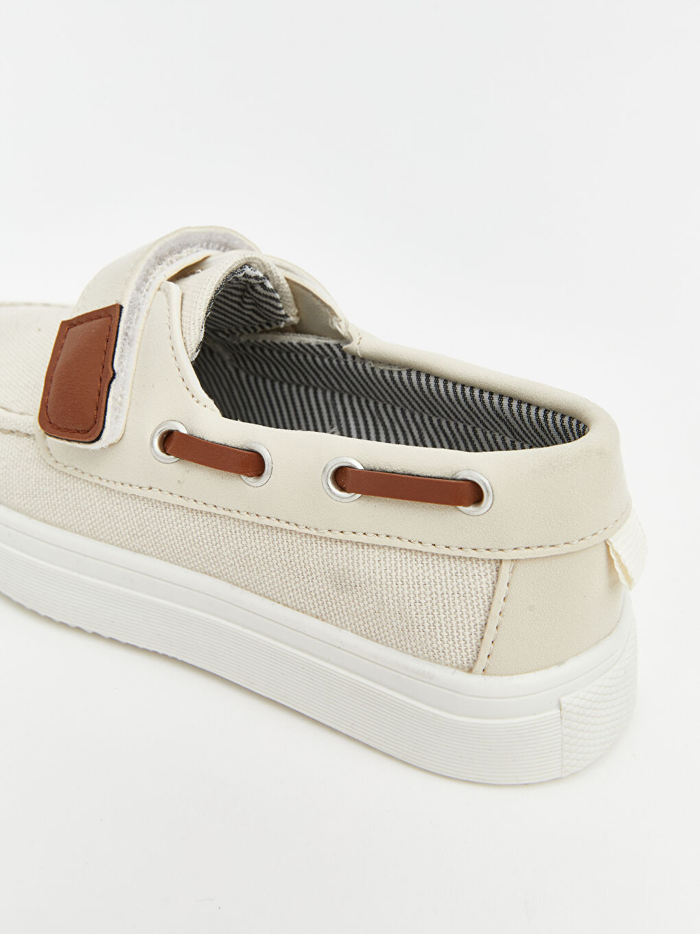 Bej Süet Görünümlü Erkek Bebek Klasik Ayakkabı-4