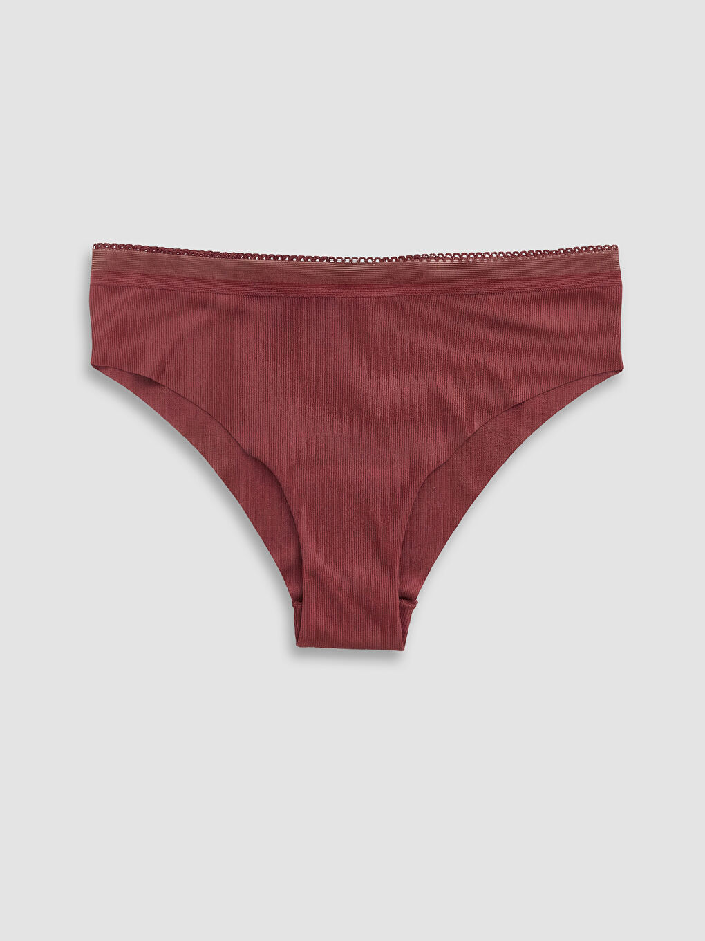 Pembe Lazer Kesim Brazilian Külot 2'li-1