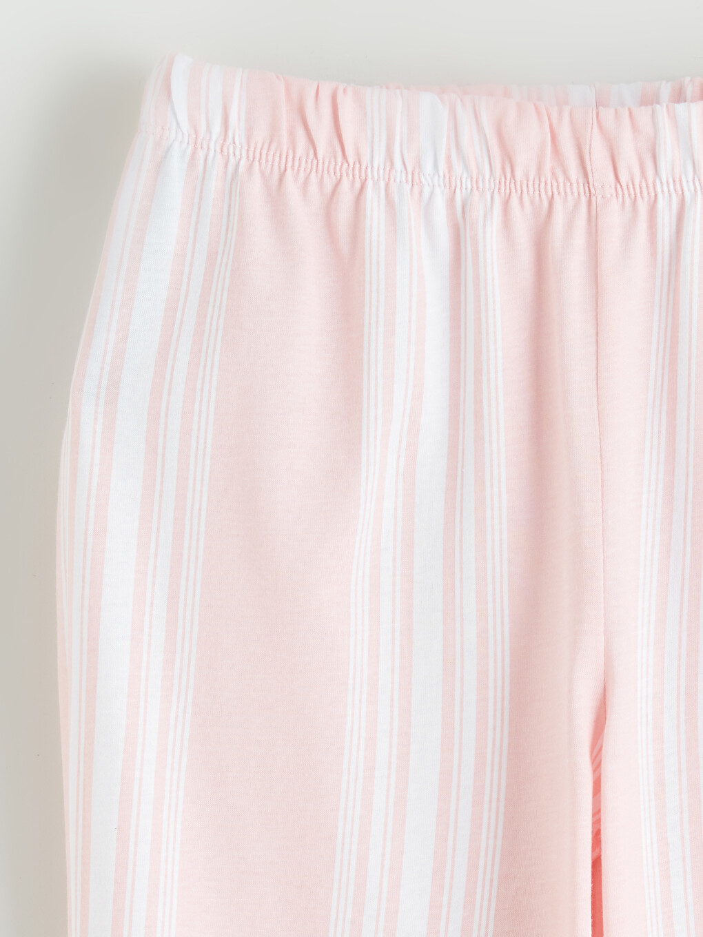 V Neck Bow Detailed Girls' Pyjamas Set-5