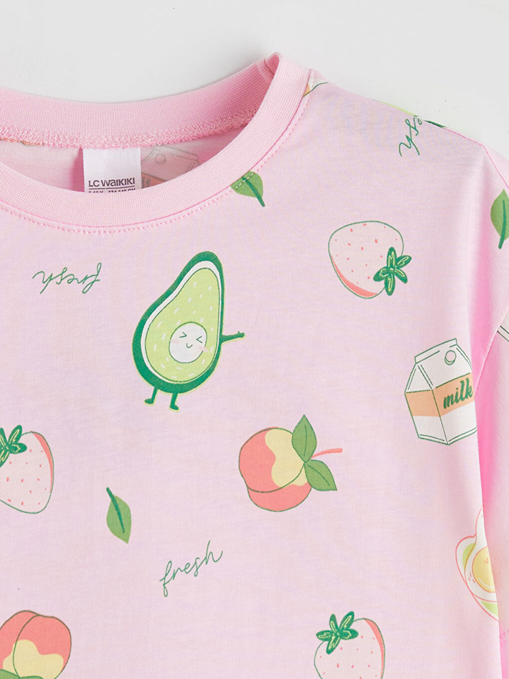 Set de pijamale scurte ROZ Fată-2