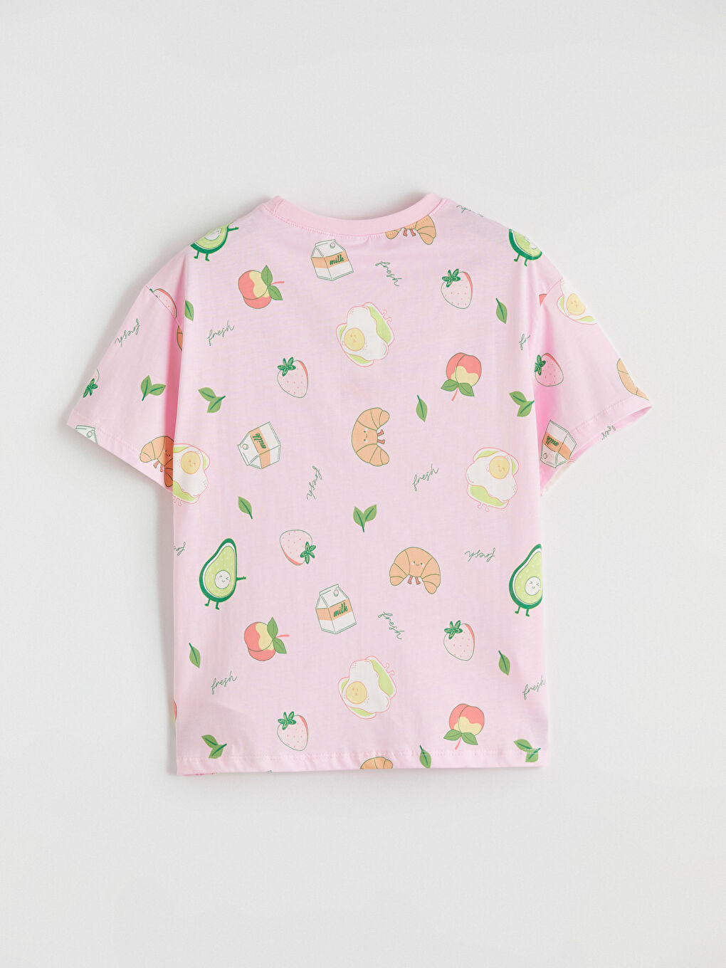 Set de pijamale scurte ROZ Fată-3