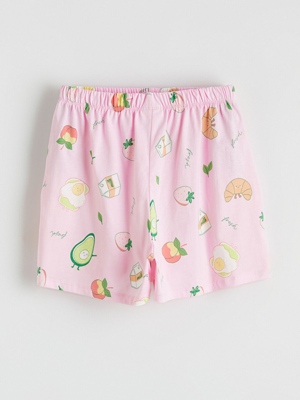 Set de pijamale scurte ROZ Fată-4