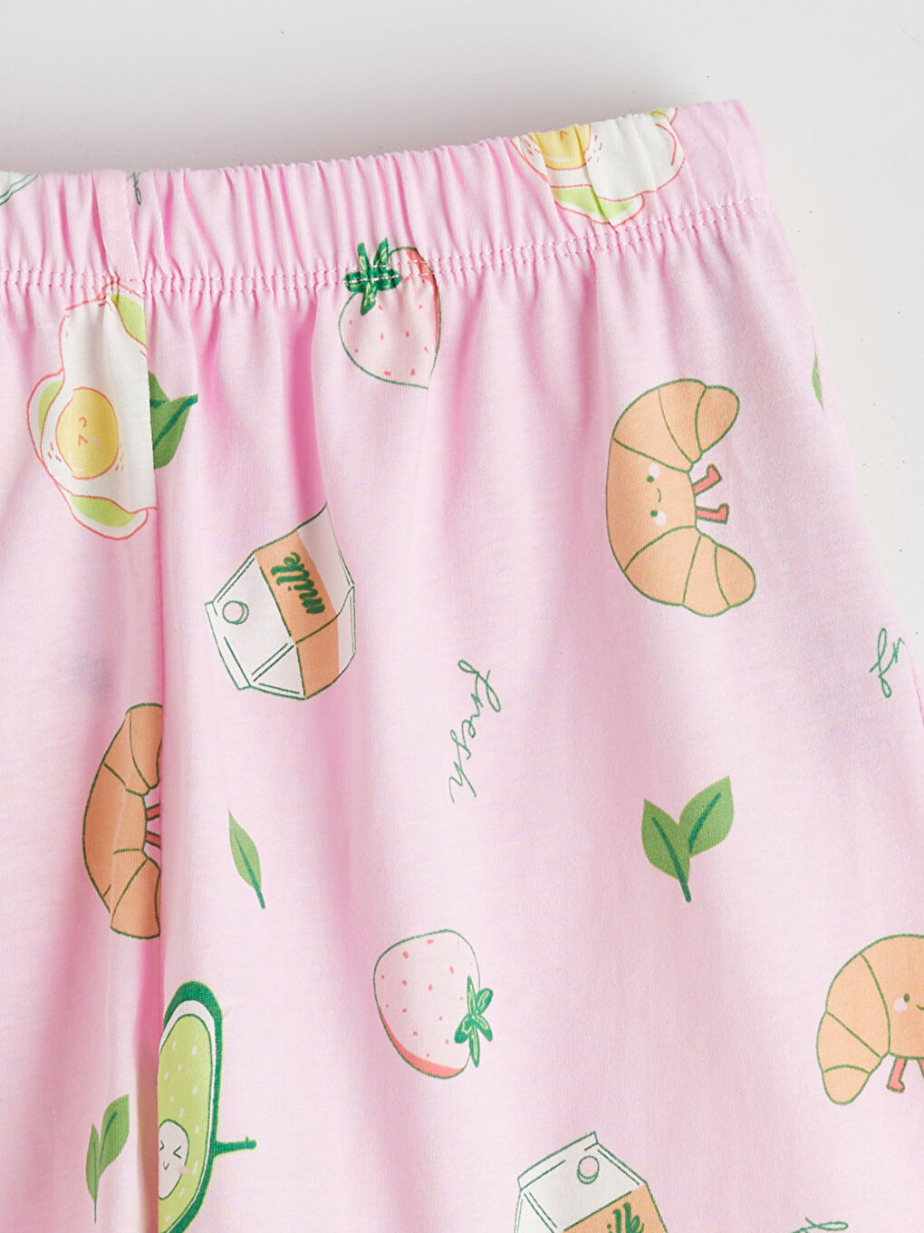 Set de pijamale scurte ROZ Fată-5