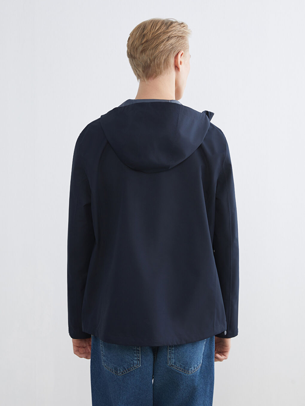 Ерлер көк Жаңбырдан қорғайтын жамылғы-9