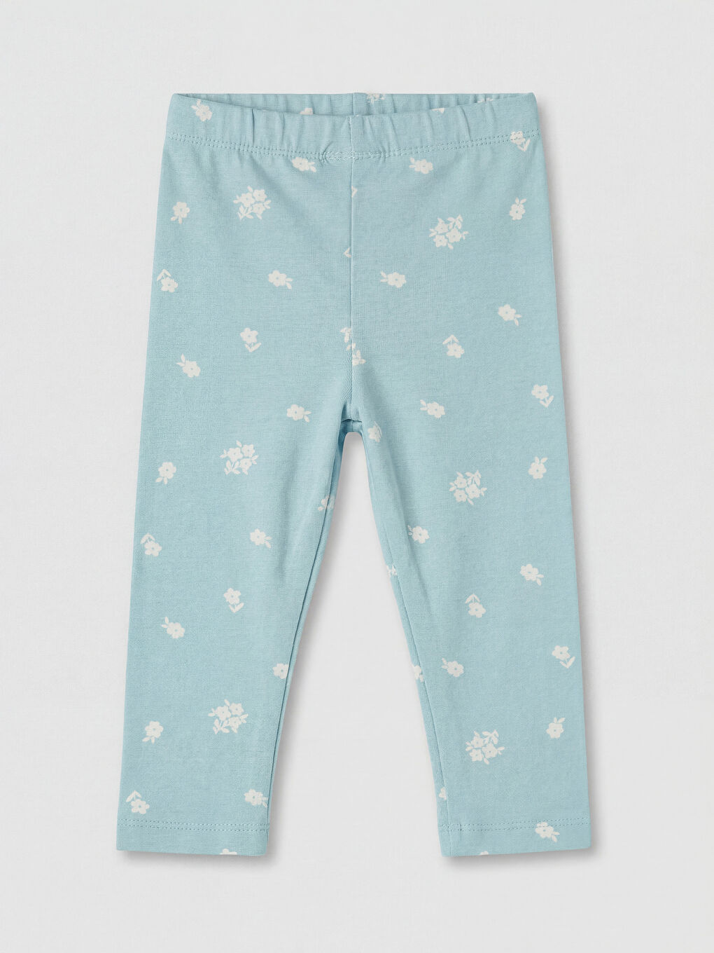 Ekru Çiçekli Kız Bebek Takım-2