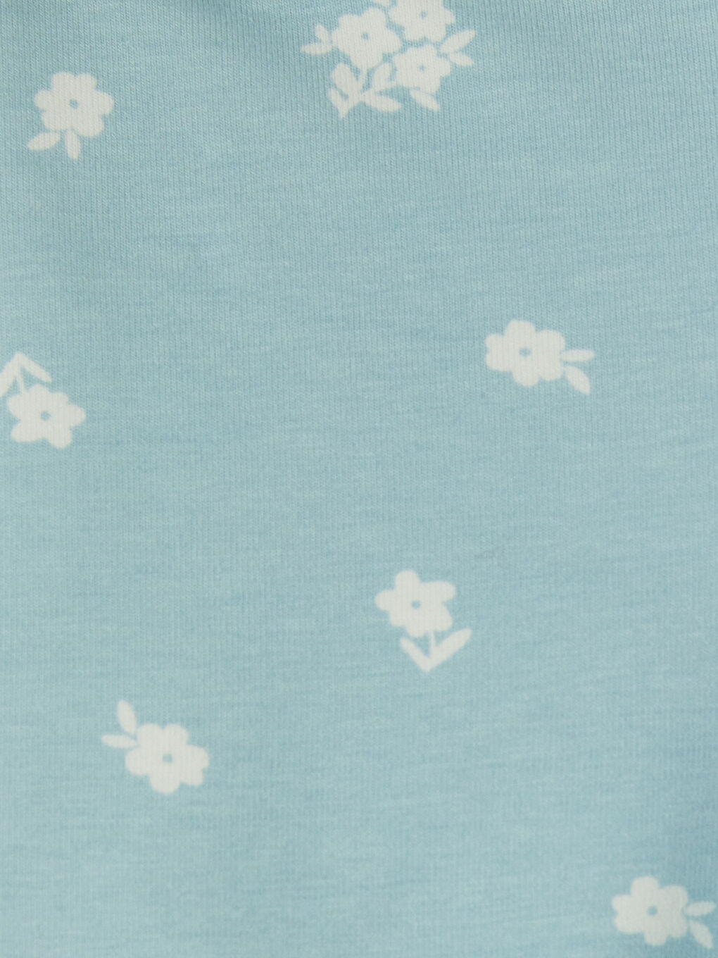 Ekru Çiçekli Kız Bebek Takım-6