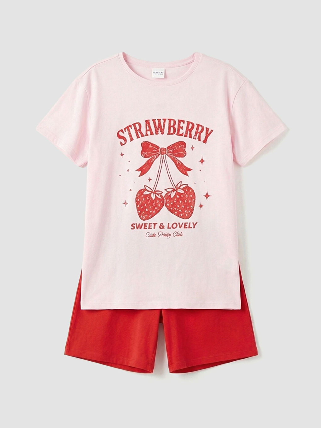 Girl PINK Shortie Pyjama Set